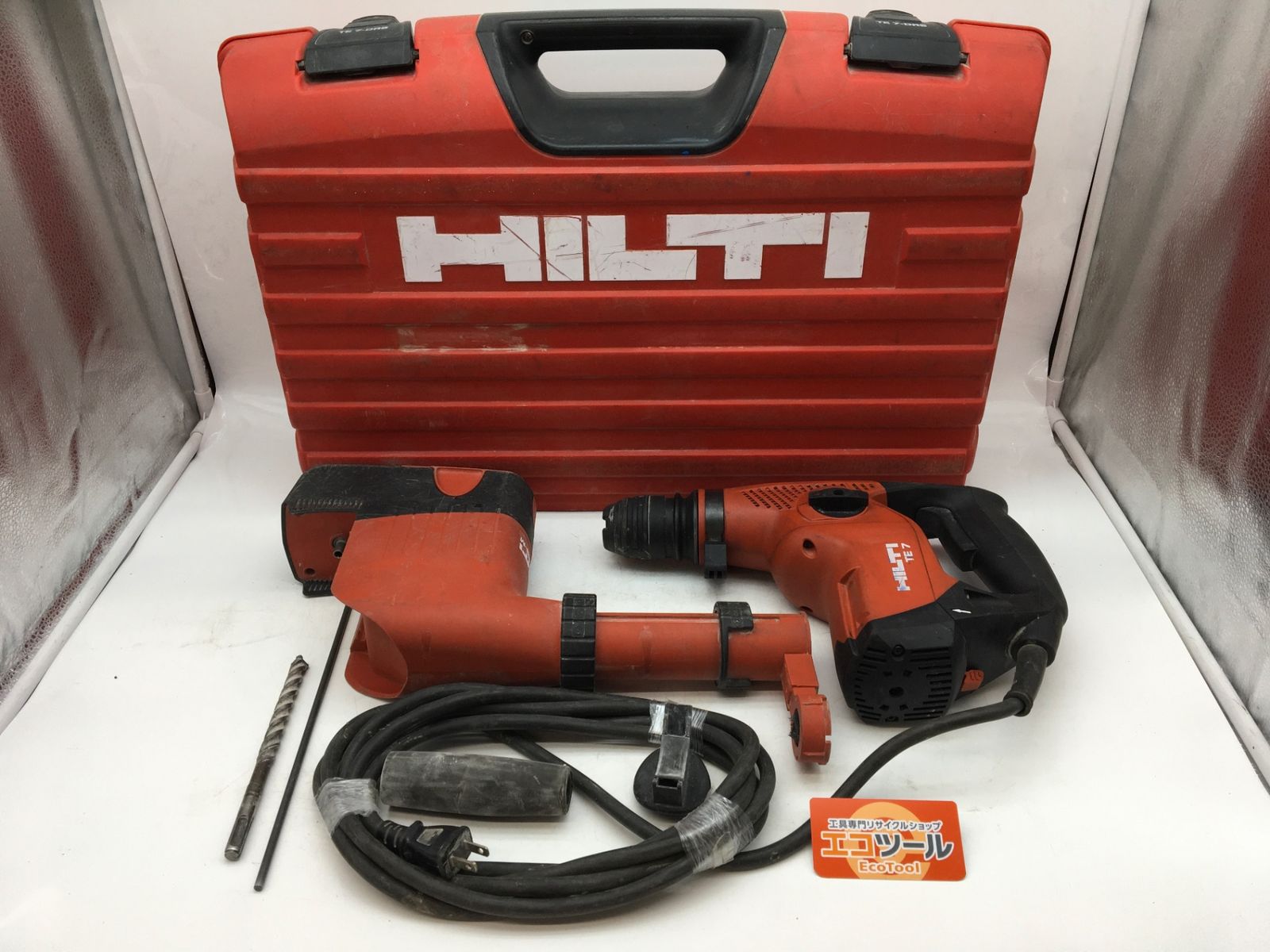 品 HILTI ヒルティ コード式ハンマードリル TE 7 DRS| 100V コンボ 3473872 ITO7M6OBN0TB エコツール知立店 M02
