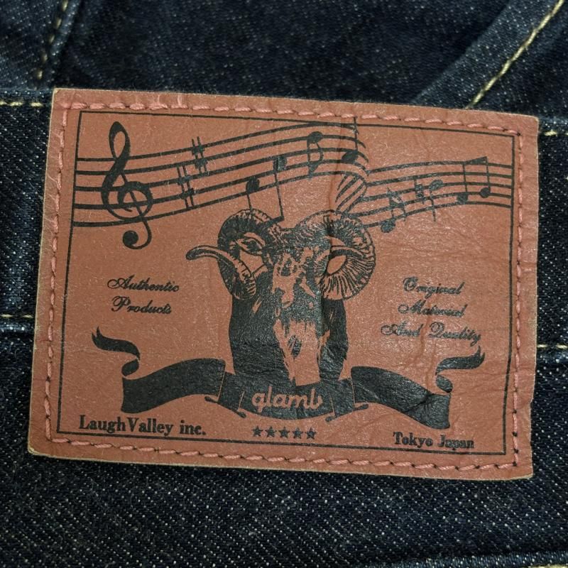 【glamb】オーセンティックポリーデニム☆完売品☆Mサイズ glamb】オーセンティックポリーデニム☆完売品☆Mサイズ glamb