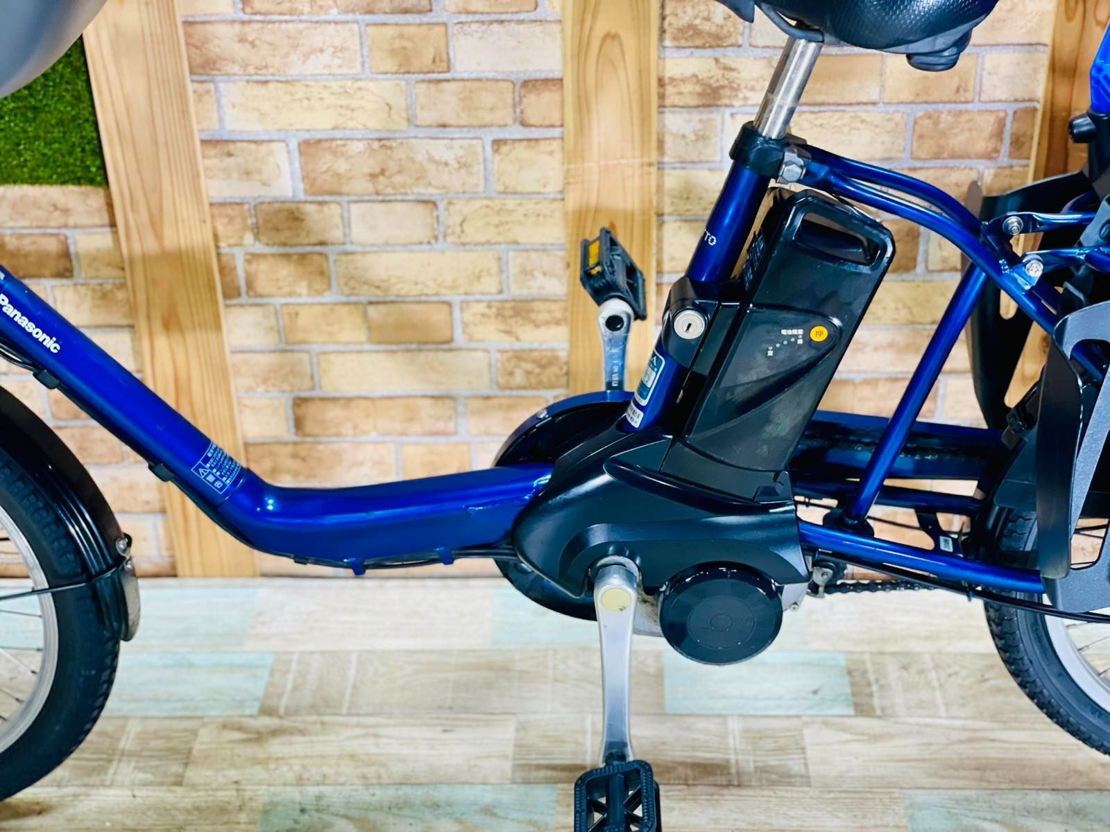 超超超破格モデル⭐️　ギュット ビターブラウン！パナソニック電動自転車Y1975 超超特価】【大人気モデル】【ギュット・ミニ・DX】【ファイン