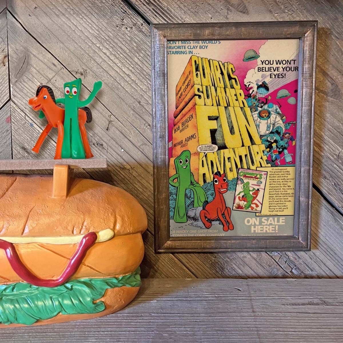アメリカン ポスター】3種セット ALF MONSTER GUMBY アルフ
