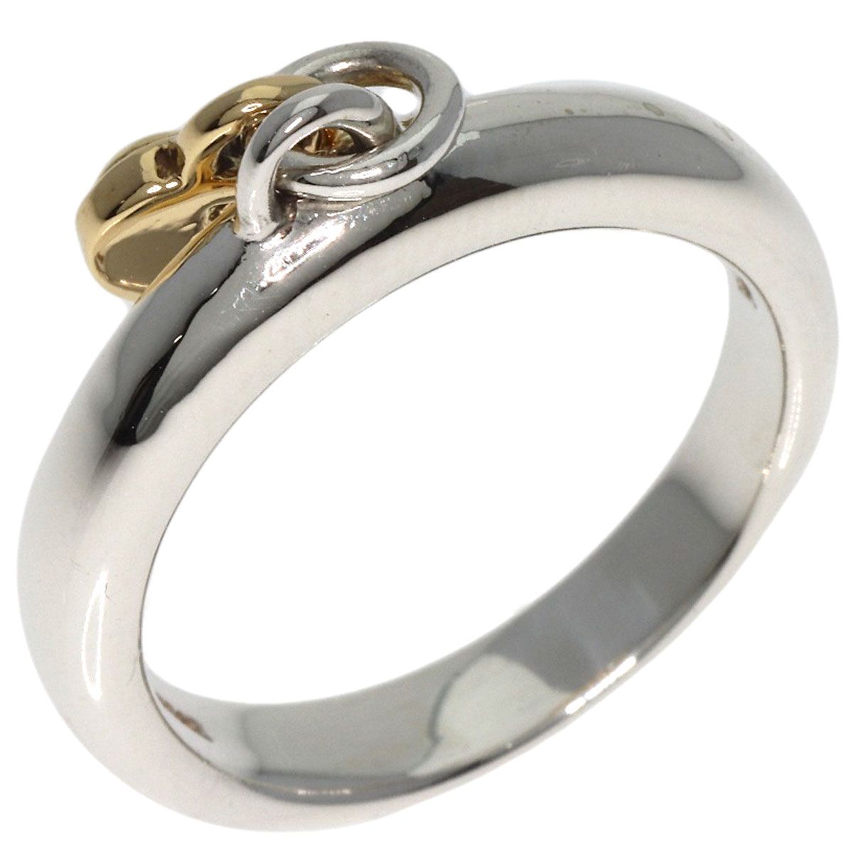 TIFFANY&Co. ティファニー ハートロック チャーム リング・指輪 SV