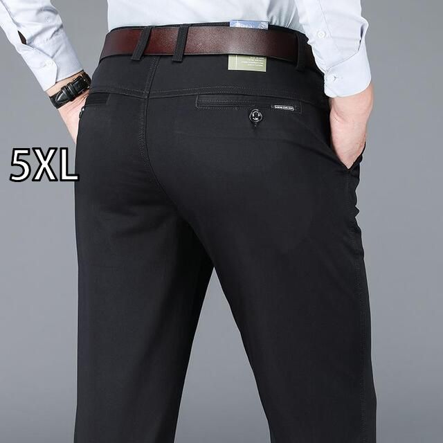 [5XL]メンズ ファッション 服 男性用 オシャレ シンプル 大人 かっこいい ストリート カジュアル ストレート ストレッチ 厚手 ゆったり 快適 無地 