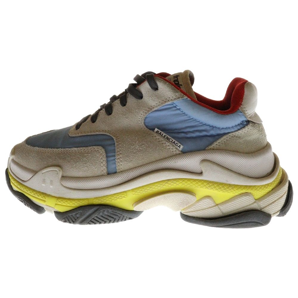 BALENCIAGA バレンシアガ TRIPLE S トリプルS ローカットスニーカー レディース ホワイト|イエロー|パープル 524039