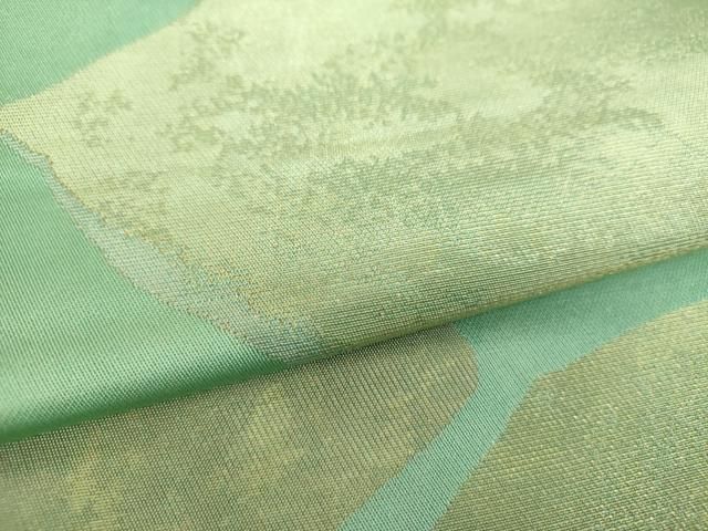 平和屋着物●洛風林　工芸帯地　六通柄　本袋帯　霞文　金糸　引箔　正絹　逸品　DAAS3551ps 平和屋着物○洛風林 工芸帯地 六通柄 本袋帯 霞文 金糸 引箔 正絹 逸品