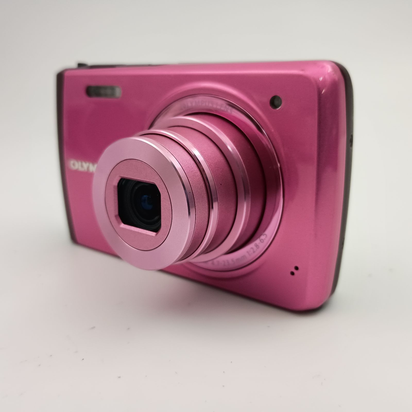 【美品】OLYMPUS オリンパス VH-410　デジカメ ピンク Olympus STYLUS VH-410 Compact Dijital Camera Pink オリンパス