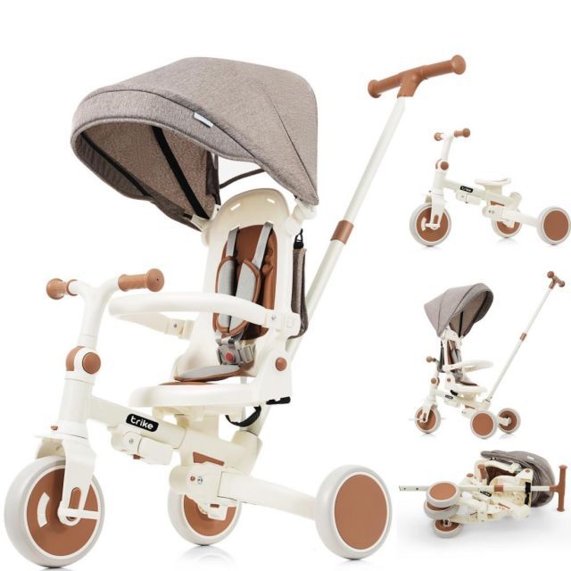 ディズニー トライクピュア 三輪車（ピンク）かじとり おしゃれ