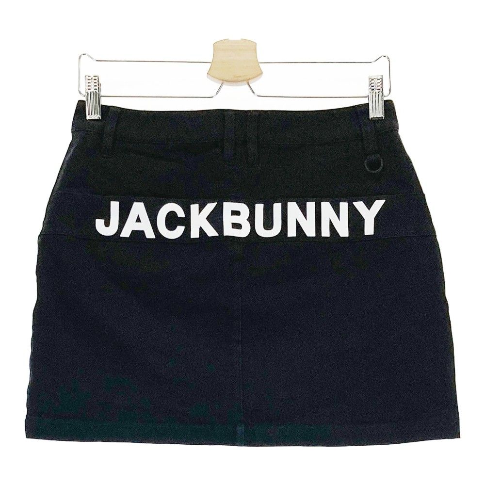 サイズ：1 JACK BUNNY ジャックバニー 2023年モデル インナー付き ストレッチスカート  ブラック系 [240101376092] ゴルフウェア レディース ストスト サイズ：1 JACK BUNNY ジャックバニー 2023年モデル インナー付