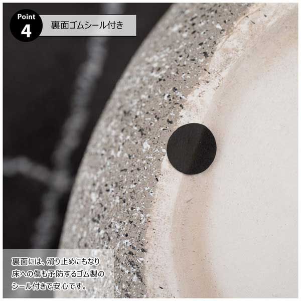 新品 送料込み サイドテーブル 1台 テラゾー グレー 高さ45cm テラゾー柄サイドテーブル（W42×D32×H45cm）／グレー