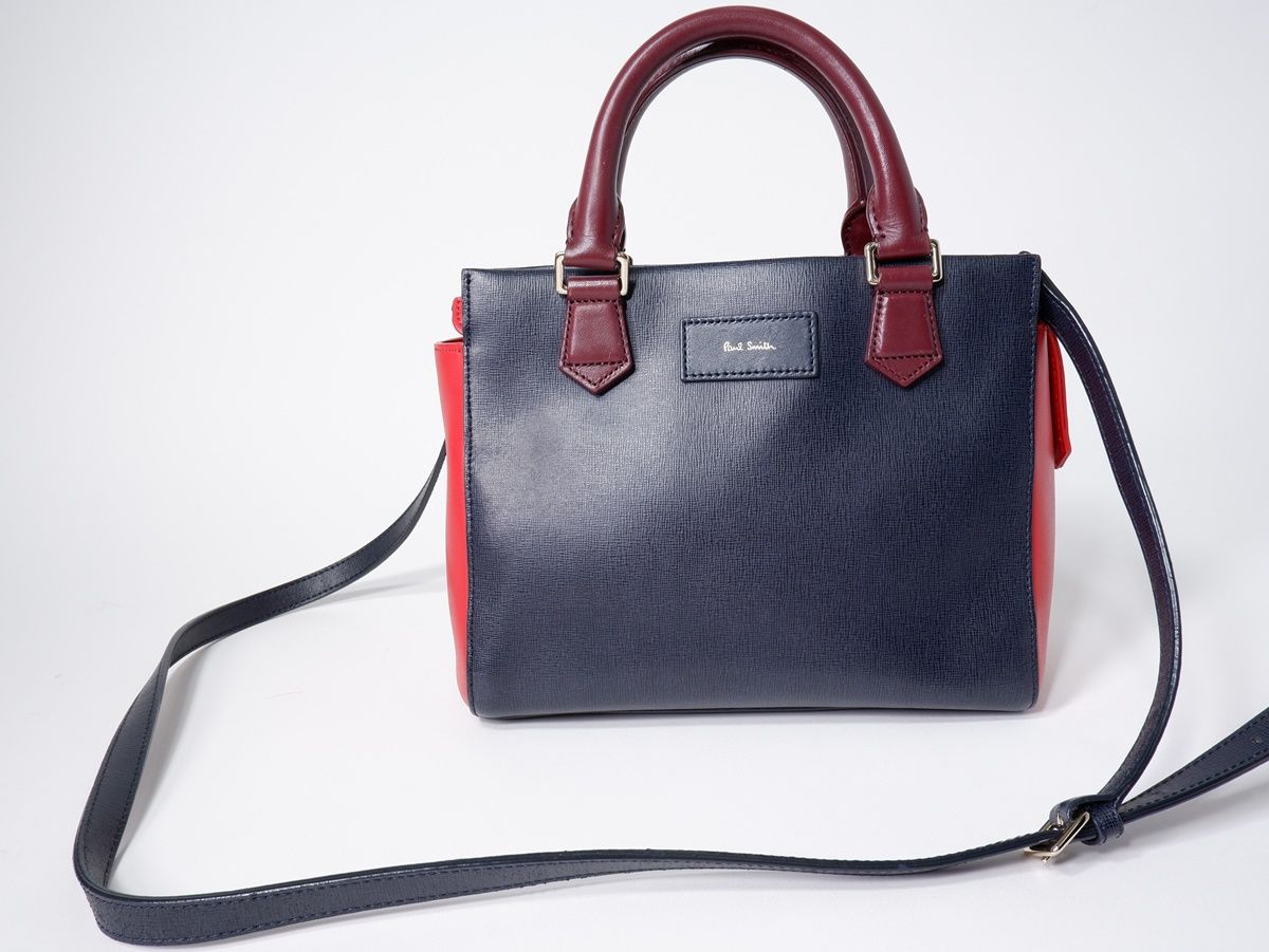 ポールスミス リュック カラーブロック バックパック 2WAY ハンドバッグ Paul Smith（ポールスミス）の「カラーブロック 2WAYバッグ