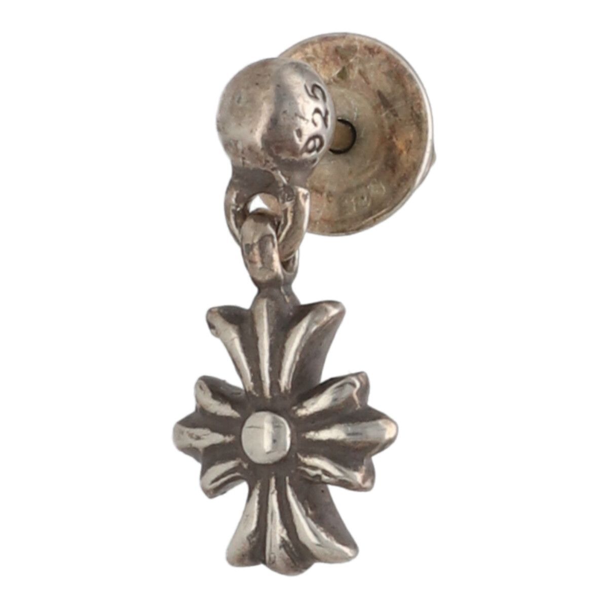 CHROME HEARTS クロムハーツ タイニーE CHプラス ドロップピアス SV925 シルバー イヤリング アクセサリー 24018054 RS