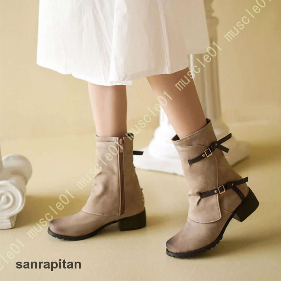 ローヒール エンジニアブーツ