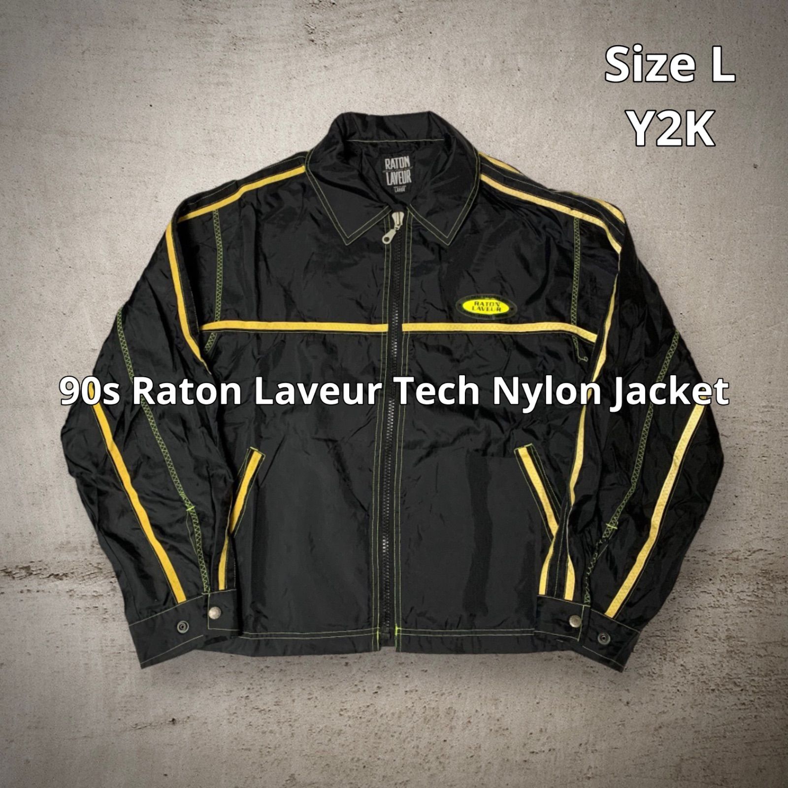 90s Raton Laveur Tech Nylon Jacket ラトン・ラブール テックナイロン ...