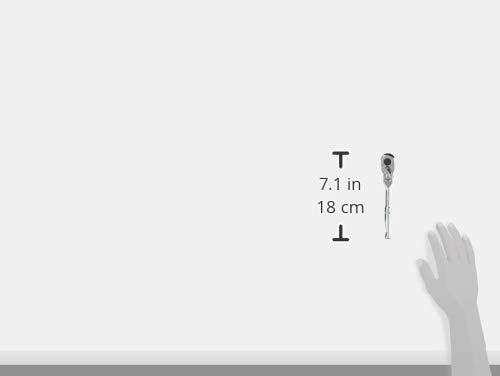 コーケン 3|8 9.5mm SQ. 首振リラチェットハンドル ショート|ポリッシュグリップ 全長175mm 3774PS
