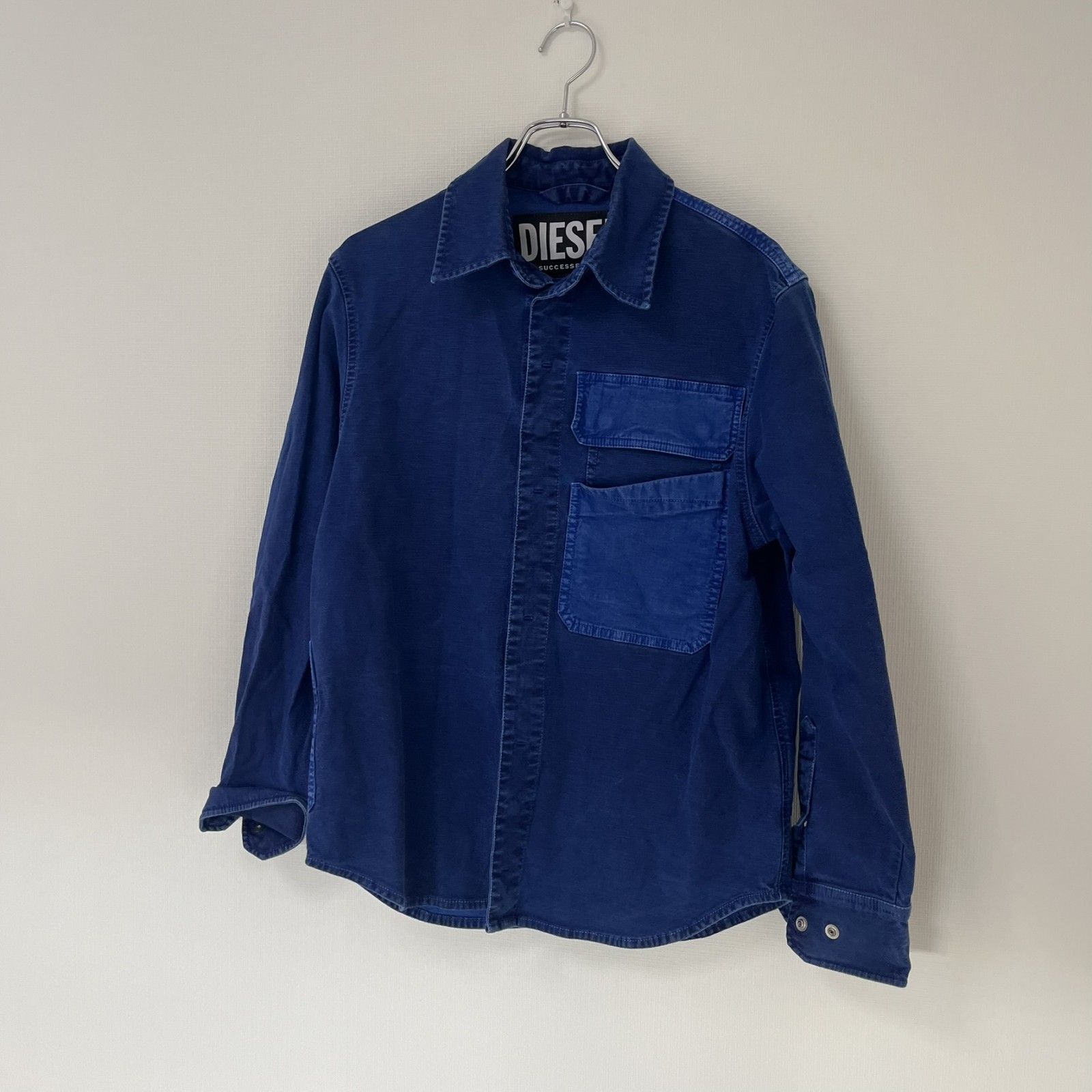 DIESEL】ディーゼル トップス シャツ 長袖 ネイビー系 XSさいず 
