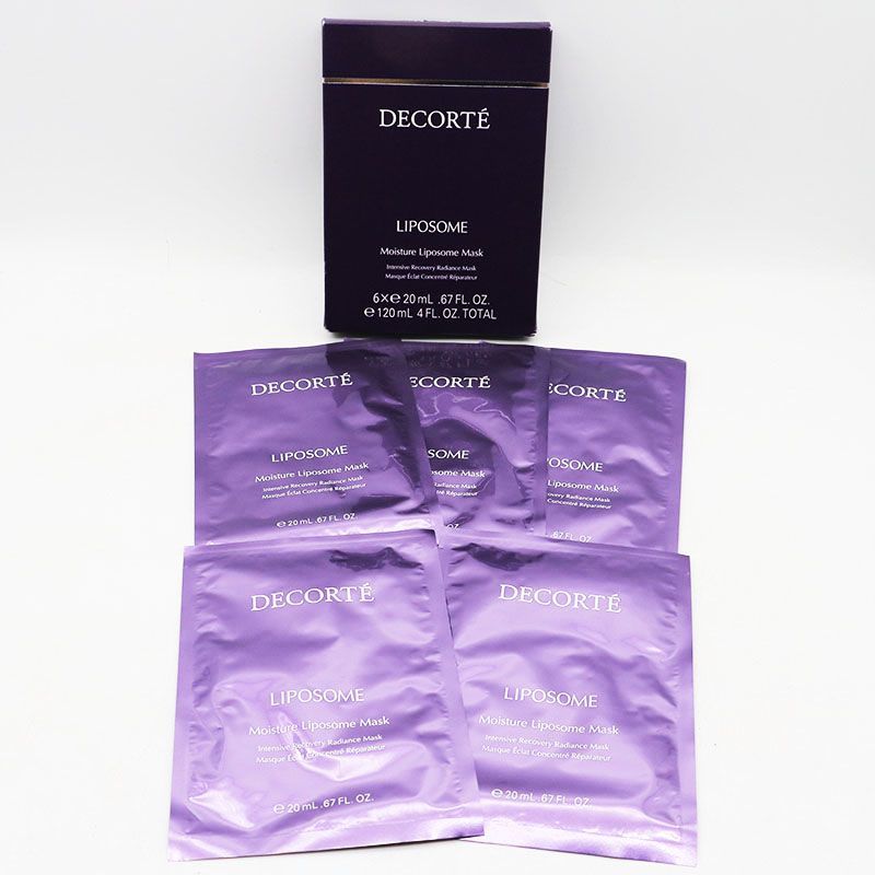 新品未使用　コスメデコルテ　モイスチュアリポソームマスク　6枚セット コスメデコルテ モイスチュア リポソーム マスク 20ml×6枚入 コスメ