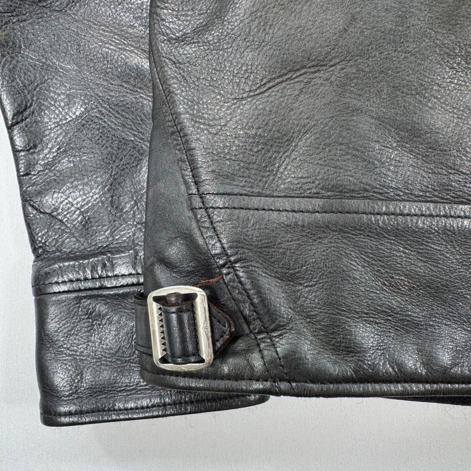 TENDERLOIN テンダーロイン T-HIDE S ショールカラー 茶芯 ホース