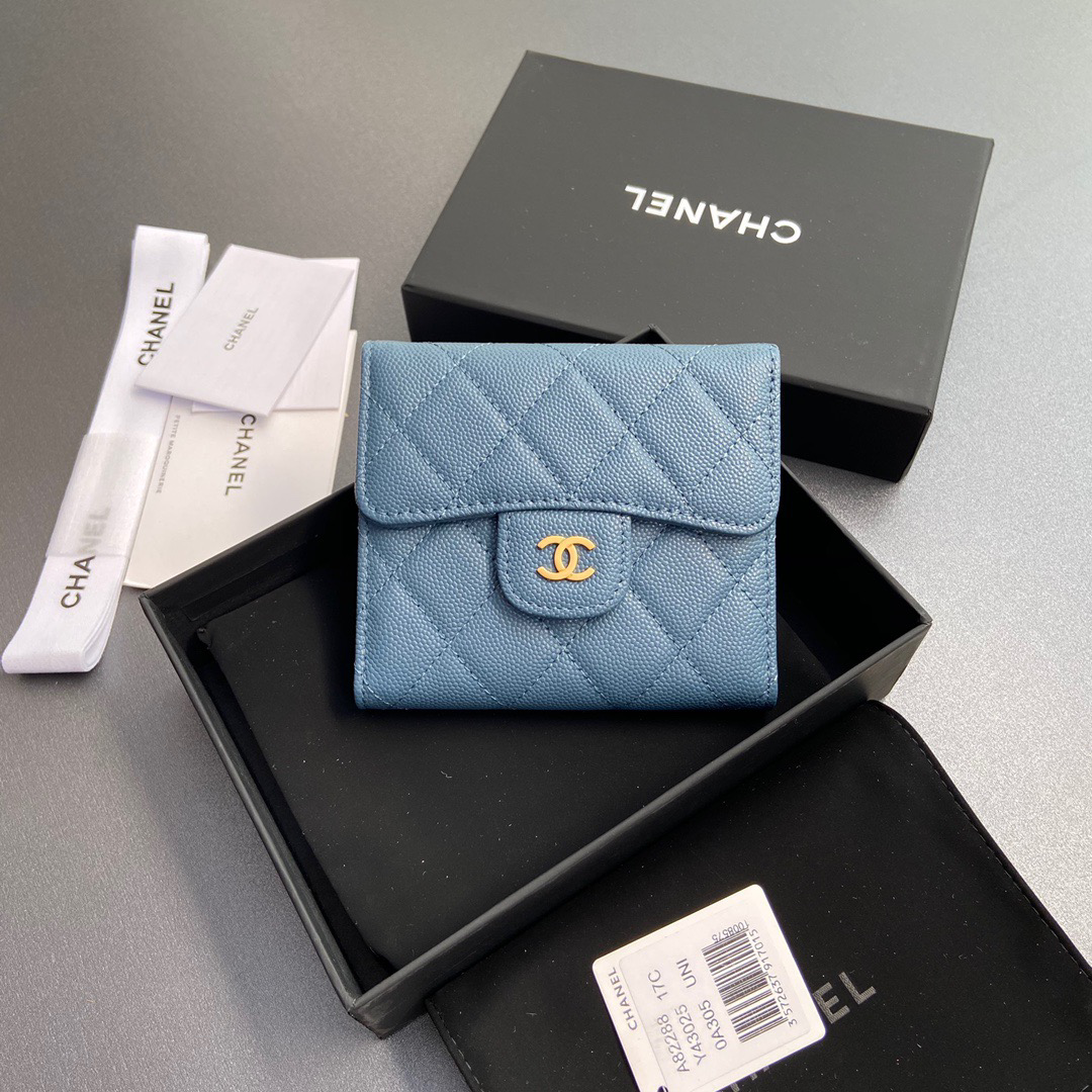 新品箱付き✨CHANEL シャネル 3つ折り財布