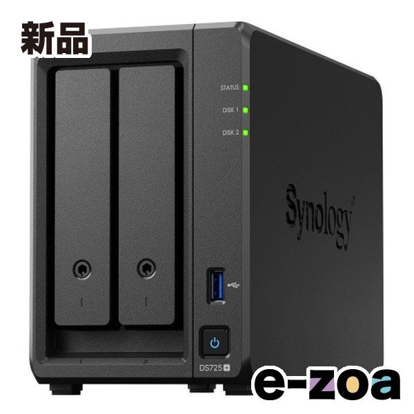 Synology シノロジー DiskStation DS725 HAT3300-6TB 2個 DS725 _HAT3300-6TB2 2661700
