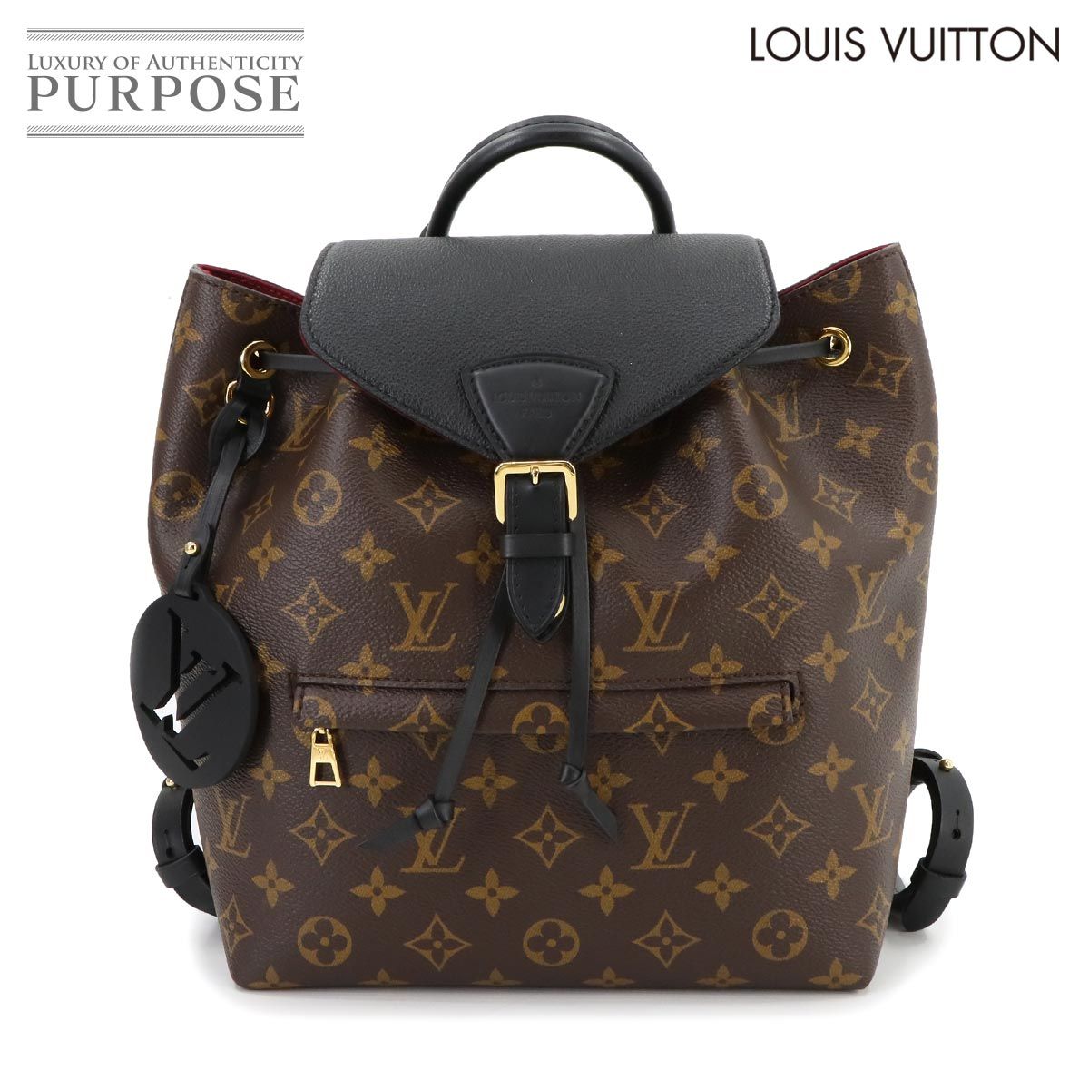 未使用 展示品 ルイ ヴィトン LOUIS VUITTON モノグラム モンスリ NM 