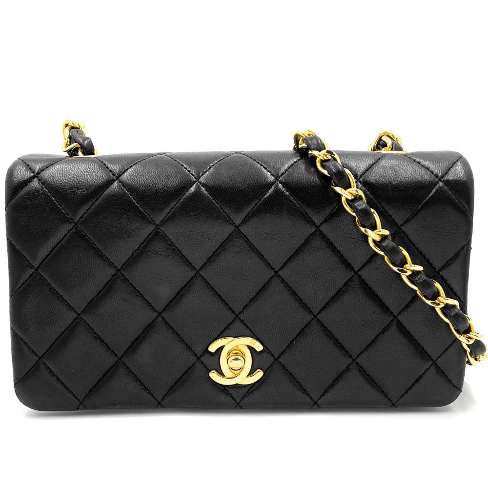 VINTAGE CHANELマトラッセショルダーバッグ CHANEL マトラッセレザーショルダーバッグ | Hedy