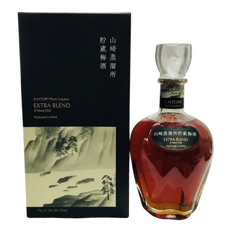 SUNTORY サントリー 山崎蒸留所貯蔵 梅酒 EXTRA BLEND 5 Years Old 700ml 16度 属 未開栓品 22510K78