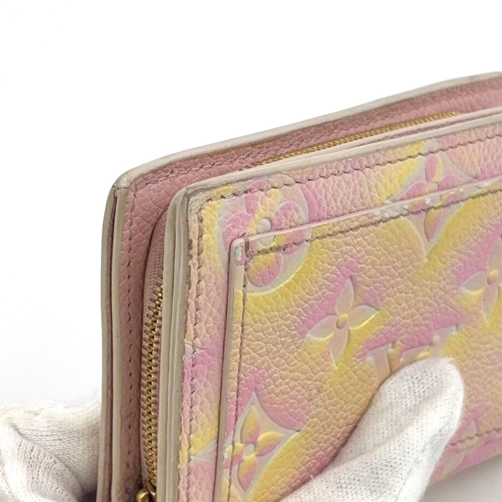 LOUIS VUITTON ポルトフォイユ クレア モノグラムアンプラント