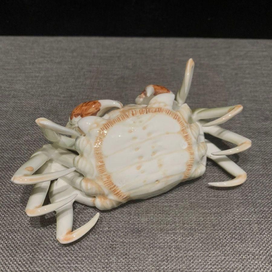 カニの置物 茶寵   茶道具  香道具  装飾品  工芸品 美術品 置物 陶磁器 カニの置物 茶寵 茶道具 香道具 装飾品 工芸品 美術品 置物