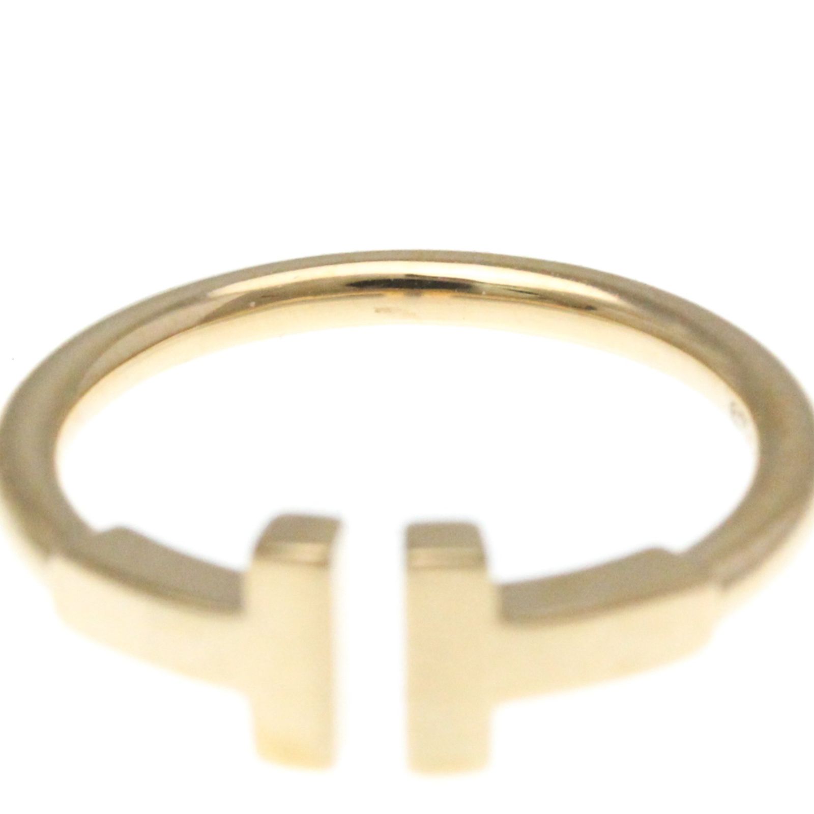 ティファニー(Tiffany) Tワイヤー リング K18ピンクゴールド(K18PG