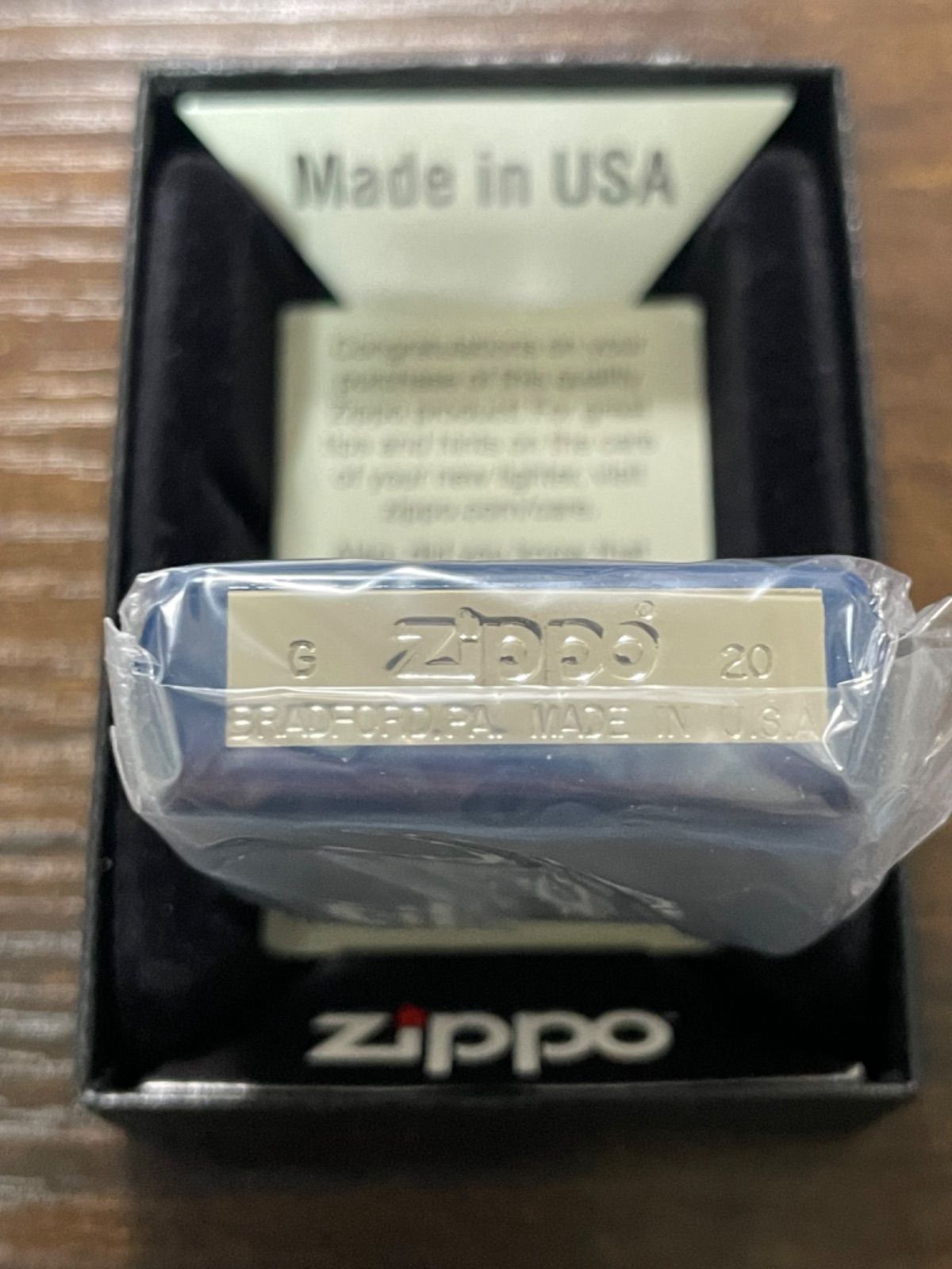 zippo CAMEL QUALITY TOBACCOS 限定品 キャメル ブルー 2020年製 RED 