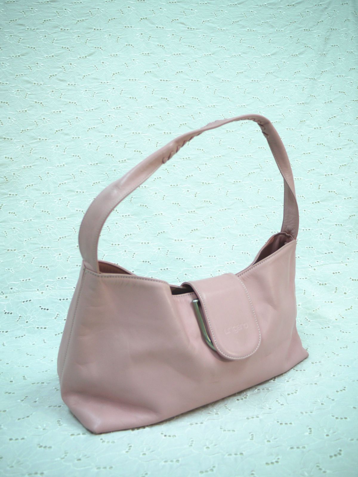 Ungaro ピンク ハンドバッグ 中古美品 エマニュエル ウンガロ ungaro ハンドバッグ 肩掛け