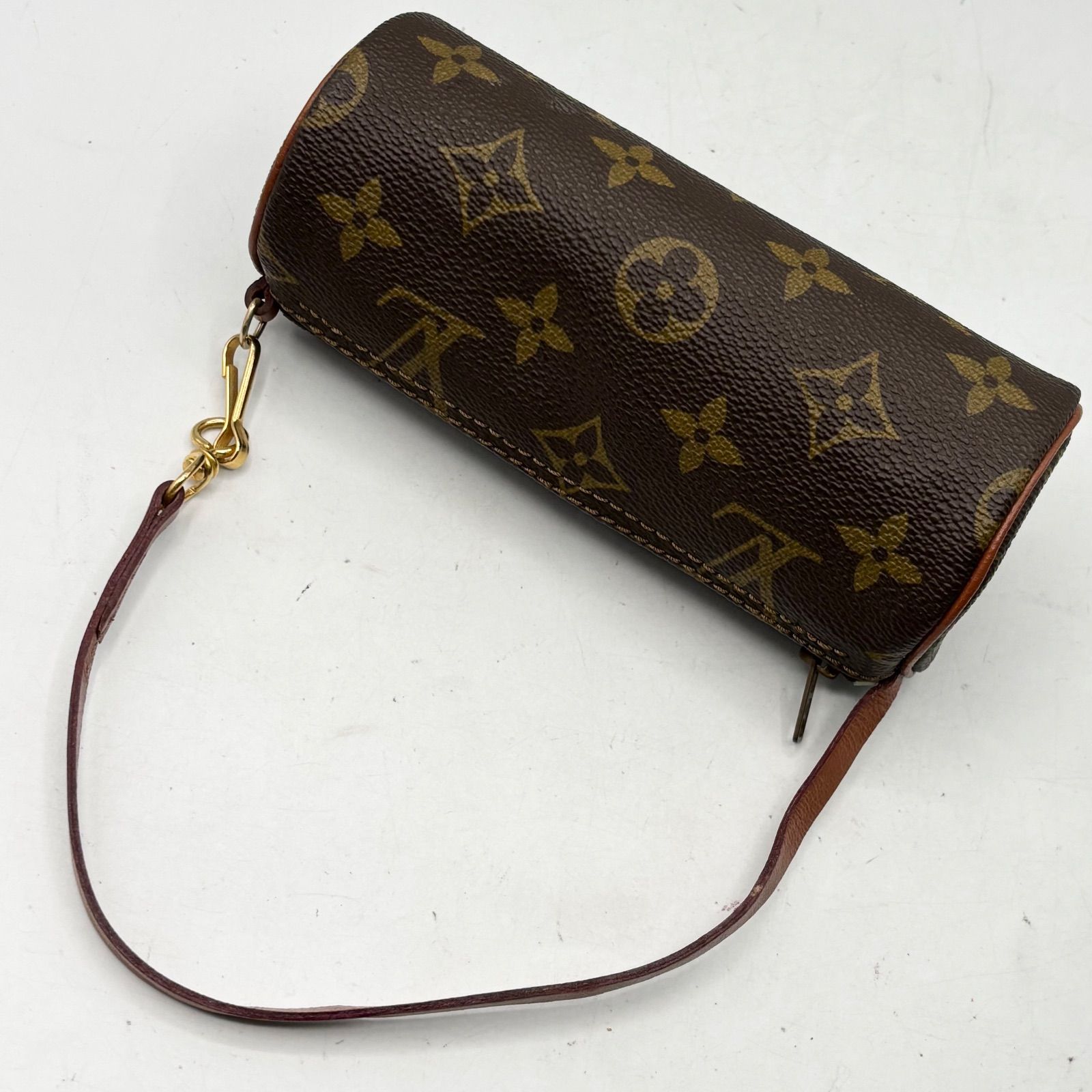 極美品　ルイヴィトン　モノグラム　パピヨン　付属　ポーチ　ハンドバッグ ルイヴィトン LOUIS VUITTON Vintage 極美品 モノグラム ポーチ