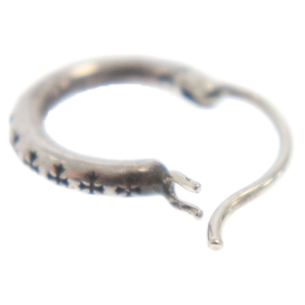 【超貴重】クロムハーツ HOOP TFL SML シルバー ピアス メンズ CHROME HEARTS (クロムハーツ) HOOP TFL SML フープ シルバー