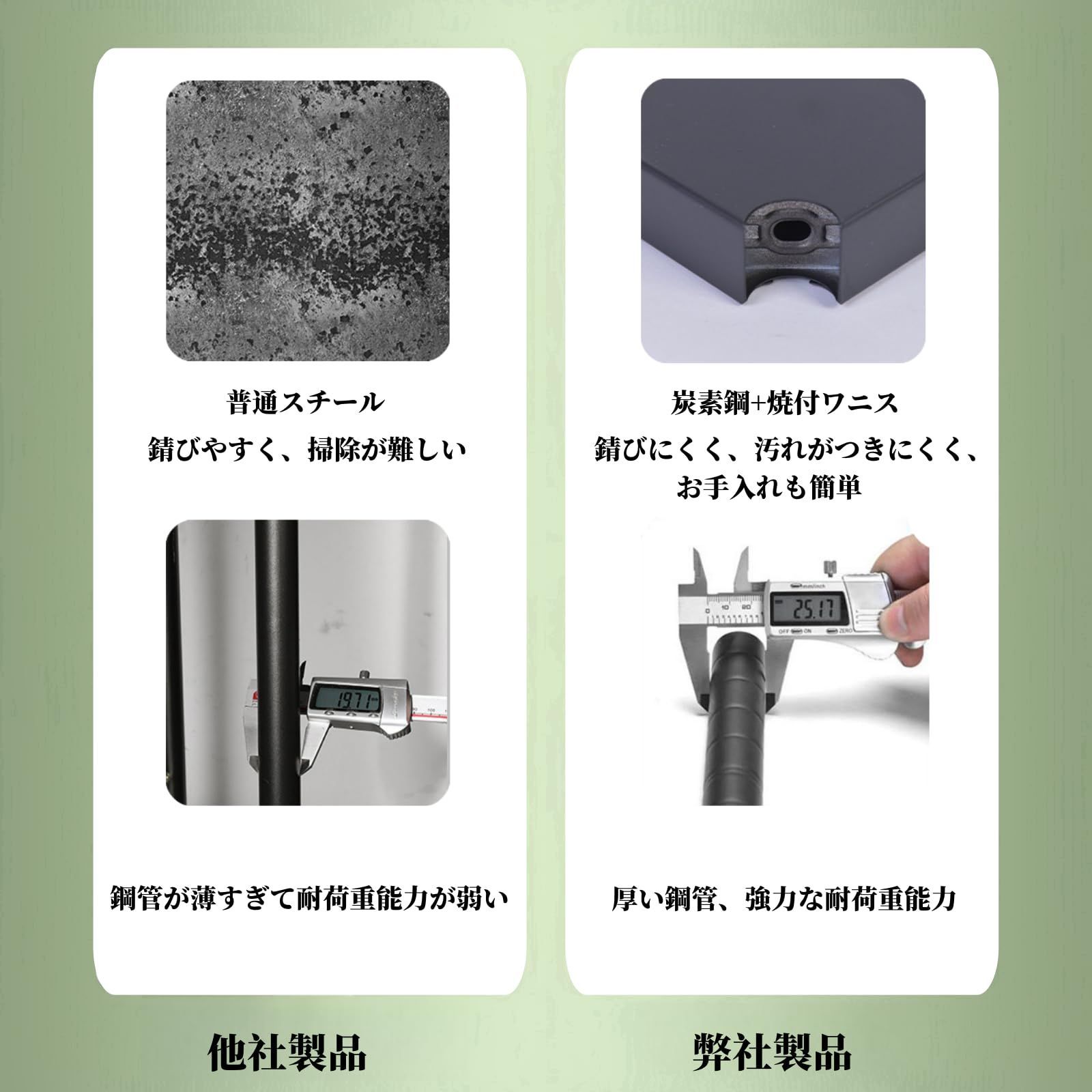 Aikenn スチールラック オープンシェルフ 収納ラック キッチン棚