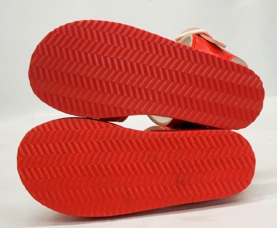 未使用品 平成レトロ ハローキティ サンダル 16.0 レッド 赤