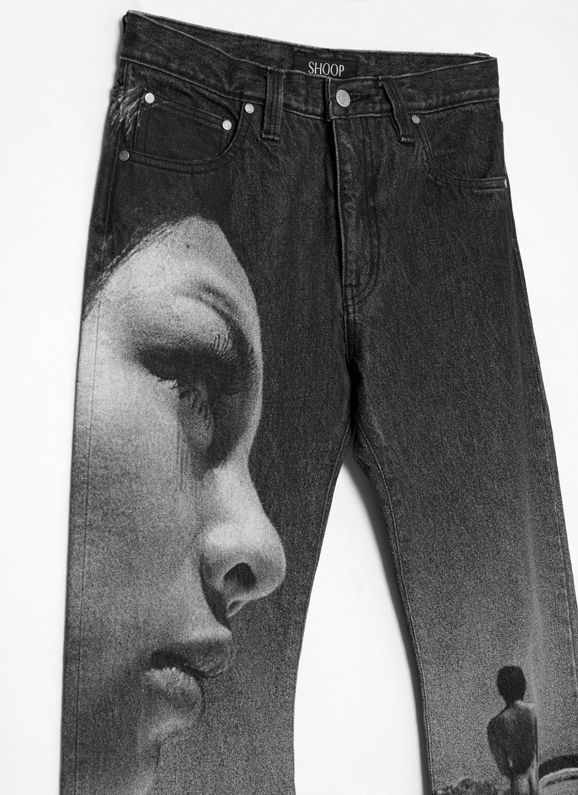 SHOOP CLOTHING x KISHIN SHINOYAMA / 28 GIRLS DENIM PANTS - メルカリ