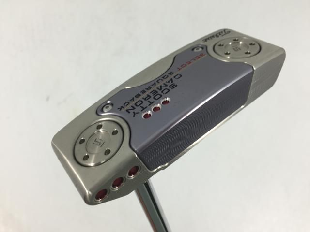 返品OK ゴルフクラブ 超 タイトリスト スコッティ キャメロン セレクト スクウェアバック 2018 オリジナルスチール パター