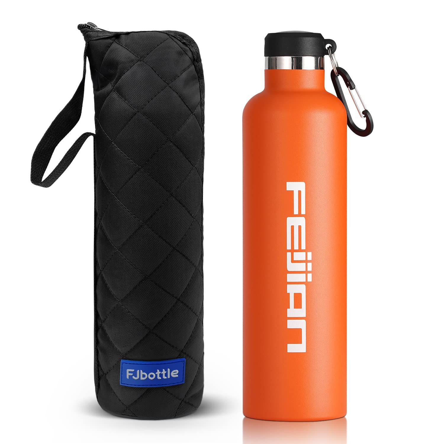 オレンジ 子供 大人 おしゃれ 女の子 男の子 水筒カバー付き 広口