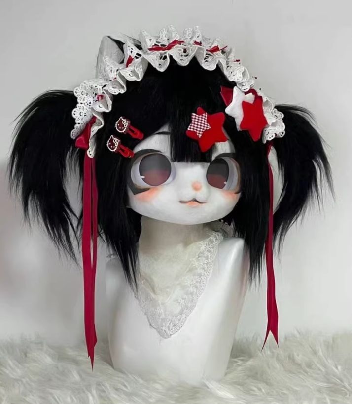 着ぐるみヘッド kigurumi NO.3 赤 ファースーツ 全頭ヘッド 着ぐるみヘッド kigurumi NO.3 赤 ファースーツ 全頭ヘッド