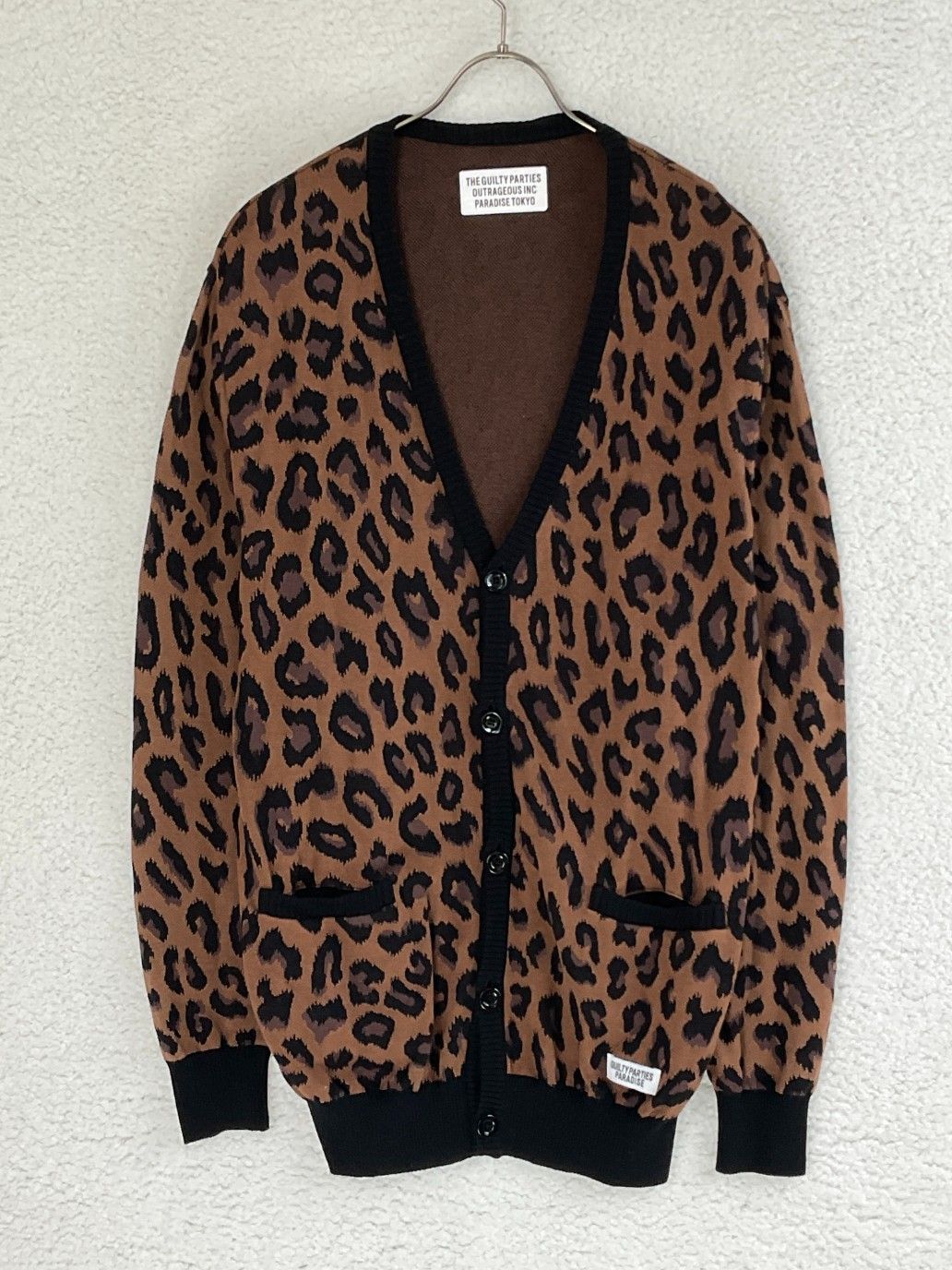 ワコマリア カーディガン ブラウンWACKOMARIA L 【公式通販】