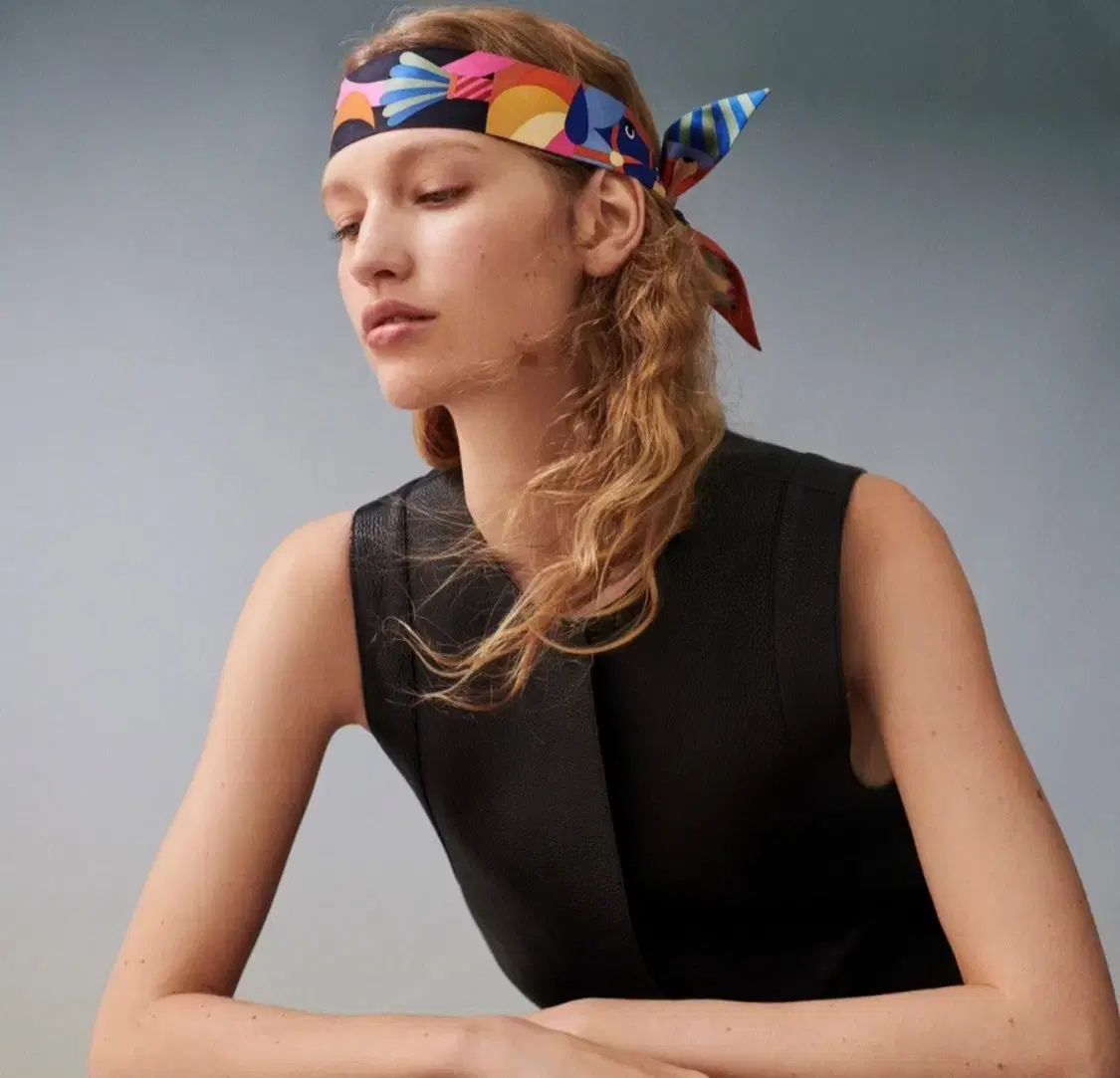 HERMES エルメス バンダナ55 HERMES エルメス バンダナ 55《レ