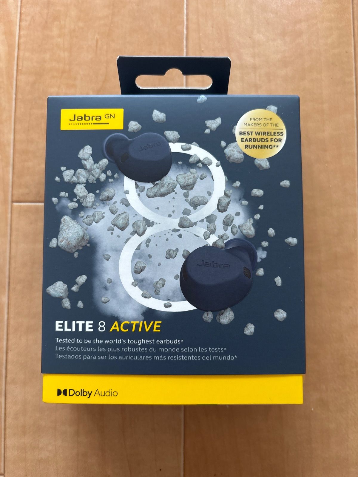未開封品Jabra Elite 8 Active ネイビー ワイヤレスイヤホン