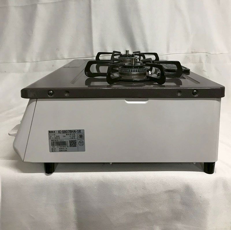 中古パロマ ガスコンロ IC-S807BHA-2R LPガス グリル付き 右強火 中古パロマ ガスコンロ IC-S807BHA-2R LPガス グリル付き 右強火