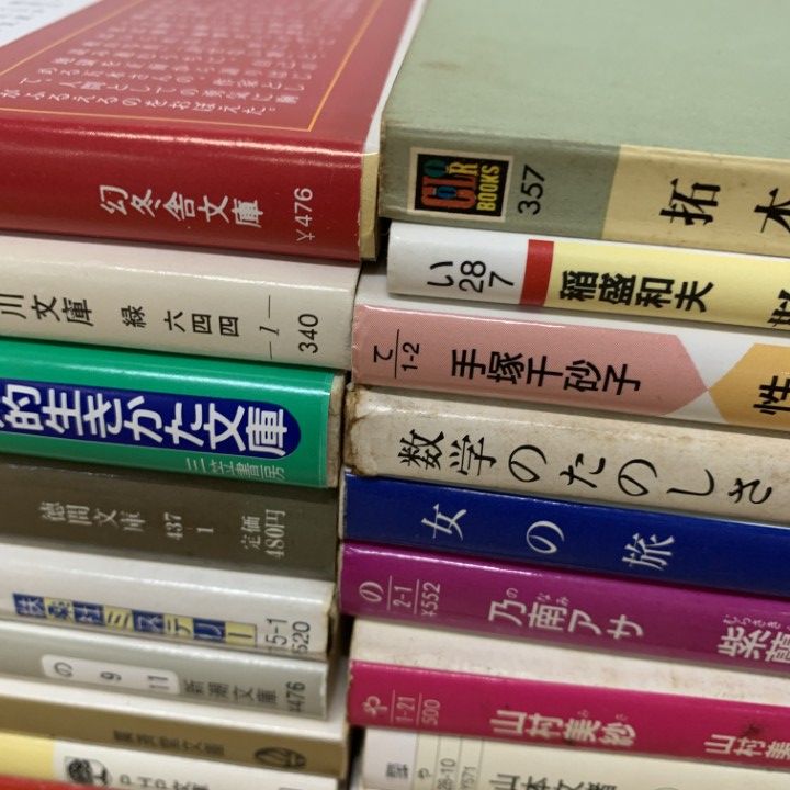 ミステリー　小説　文庫　まとめ売り　大量　文庫本　105冊セット　サスペンス　本 ミステリー小説 7冊セット まとめ売り 文庫本 サスペンス 人気