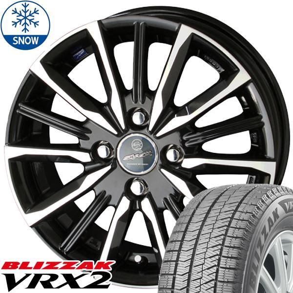 185/65R15 スタッドレスタイヤホイールセット フリード etc (BRIDGESTONE VRX2 & SMACK VALKYRIE  4穴 100) - メルカリ