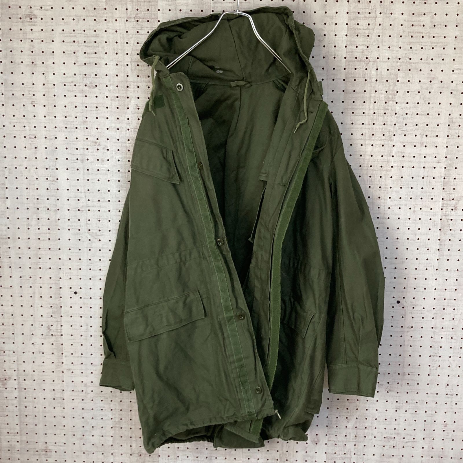 ベルギー軍】M-64 1986年 フーデッド フィールドジャケット