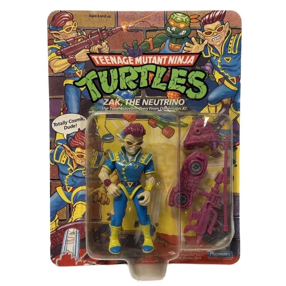 ヴィンテージ デッドストック TURTLES タートルズ フィギュア ZAK THE