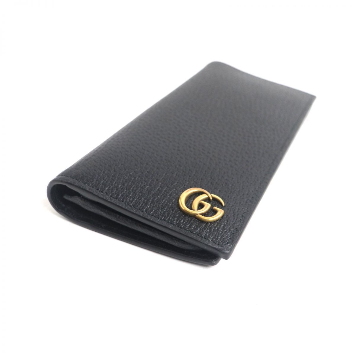 全国宅配無料 正規品☆新品☆GUCCI 長財布 428740 ブラック レザー GG