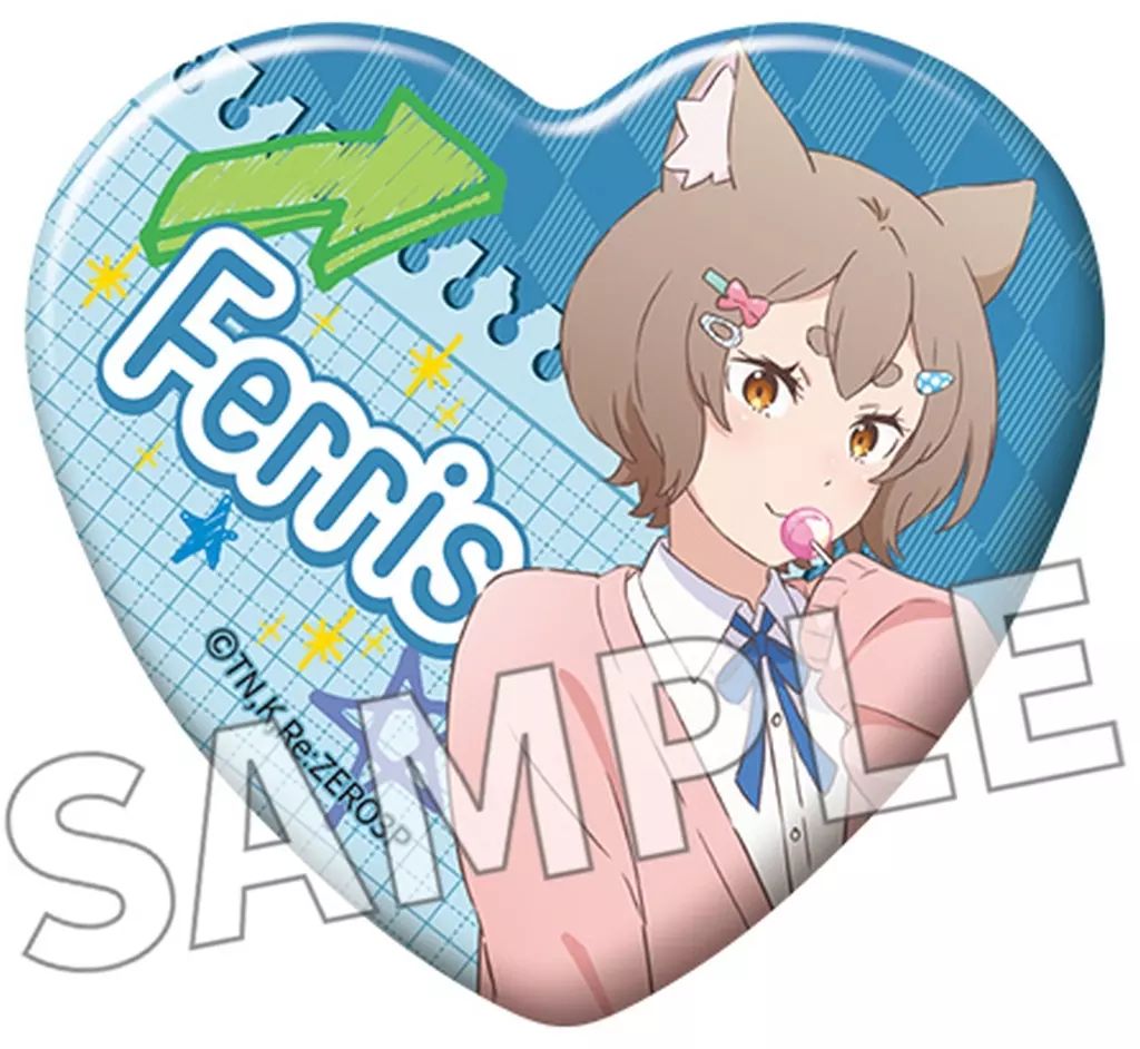 中古】バッジ・ビンズ フェリックス・アーガイル(名前有り) 「Re：ゼロ