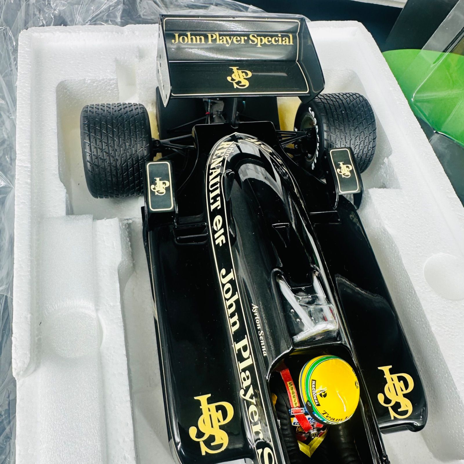F1 ミニチャンプス ロータス 97T JPS仕様 アイルトンセナ 1/43