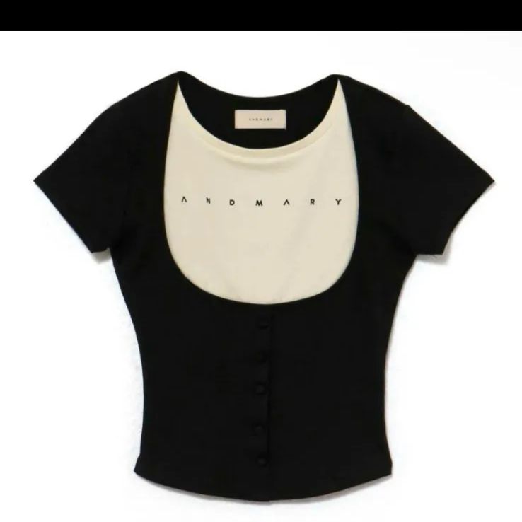 ANDMARY】Mary logo tops